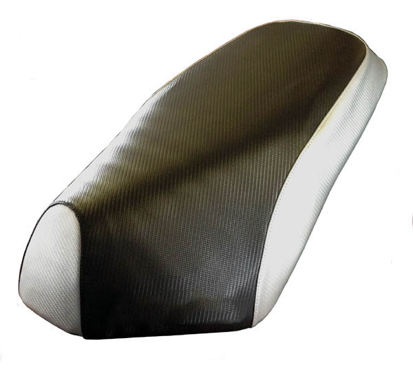 Genuine Roughhouse Rattler Scooter Seat Cover Carbon Fiber